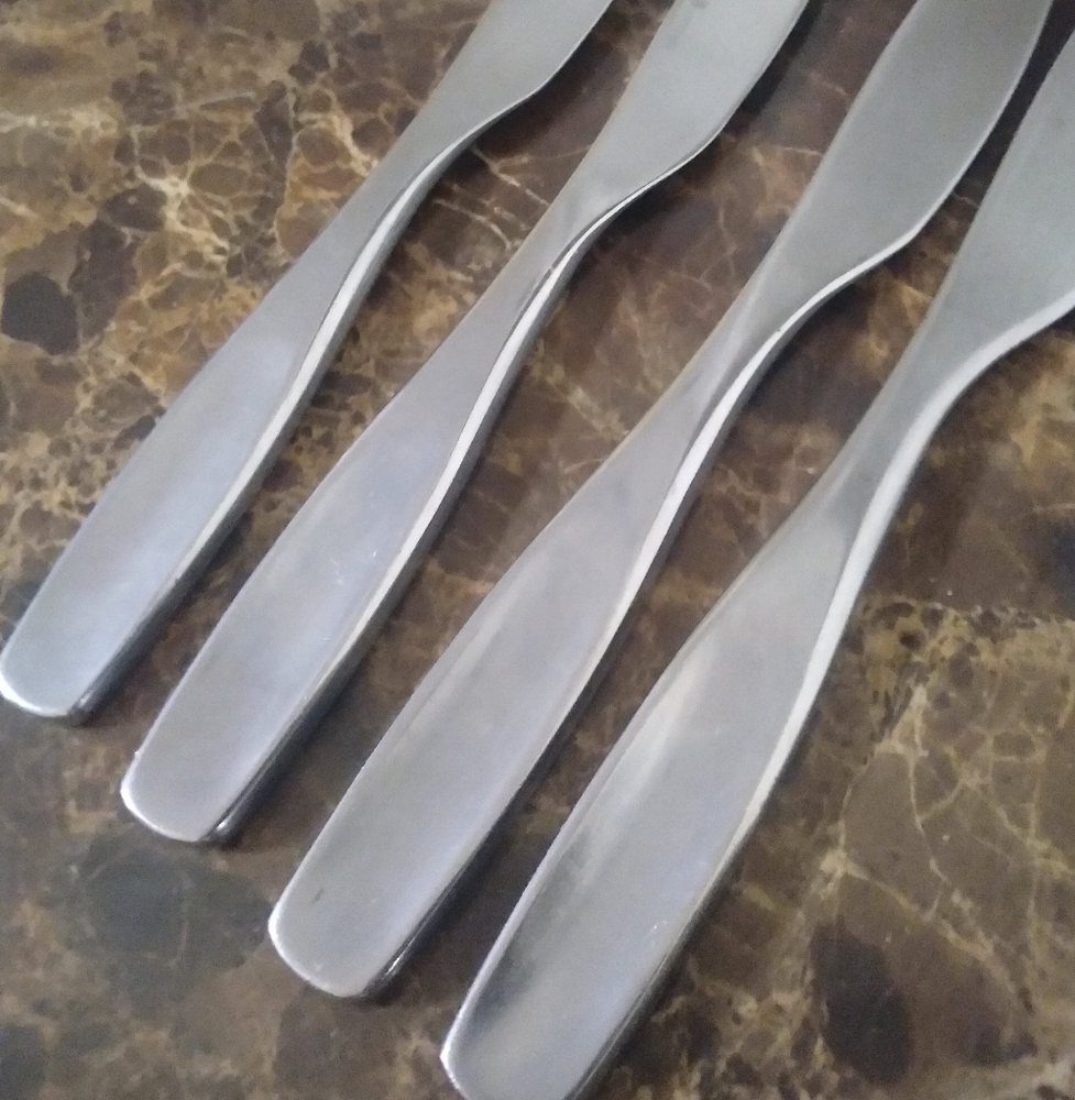 Gourmet Settings Vault Stainless Steel Dinner Knives Set Of 4